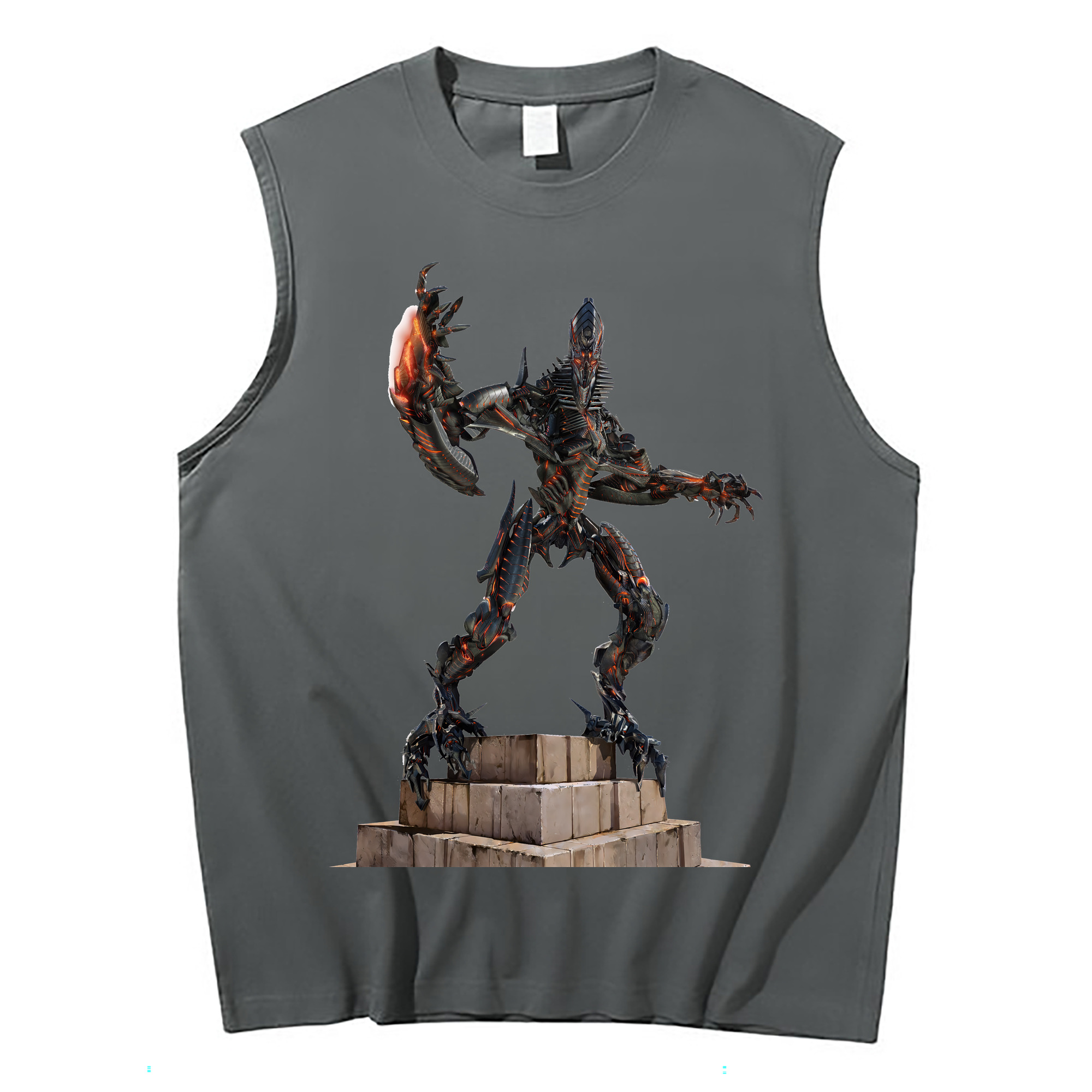 （画像用） Transformers トランスフォーマー コットン100％タンクトップ（フロントプリント）
